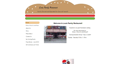 Desktop Screenshot of louisrestaurant.org